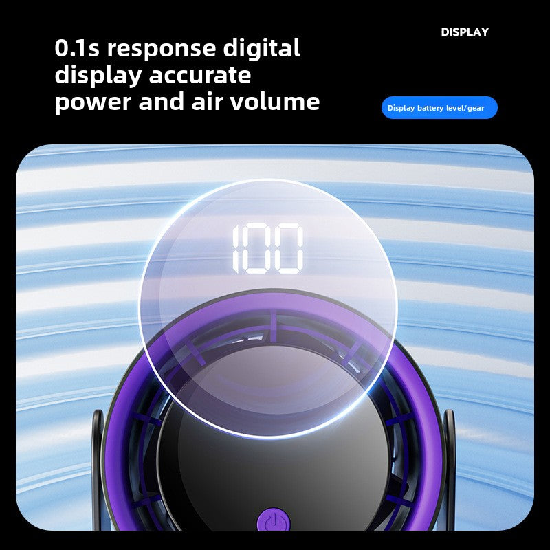 Desktop USB Rechargeable Fan